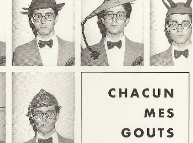 1986 – Chacun mes goûts